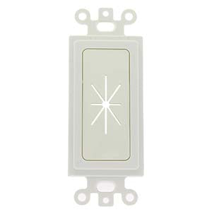 Decor Insert with Flexible Opening Decor Insert with Flexible Opening